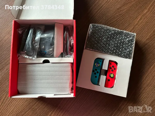 Nintendo Switch Oled + RingFit + акаунт + аксесоари, снимка 2 - Nintendo конзоли - 48785528