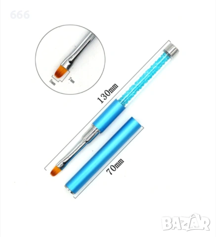 Четки за маникюр, Rosalind, Пет броя, снимка 2 - Други стоки за дома - 54143420