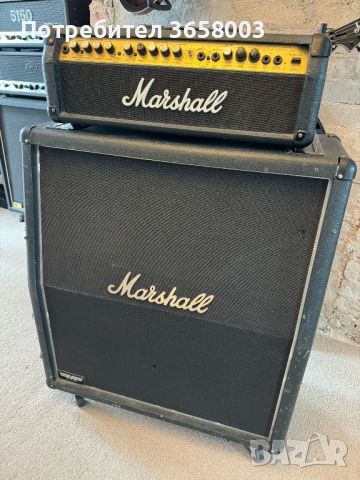 Marshall Valvestate 8100 + Marshall MF400 4x12, снимка 8 - Китари - 45855975