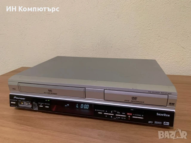 Продавам комбо видео и DVD рекордер Pioneer DVR-RT400S, снимка 4 - Плейъри, домашно кино, прожектори - 50992738