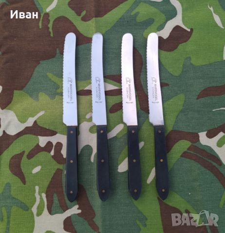Ножове 4 броя SOLINGEN MARSVOGEL ROSTFREI, снимка 1 - Прибори за хранене, готвене и сервиране - 45452241