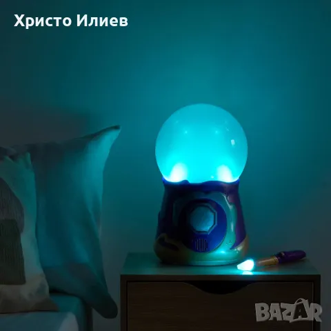 Интерактивна плюшена играчка Magic Mixies Кристална топка плюс с 80 звука и реакции, 20 см, снимка 8 - Други - 46822078