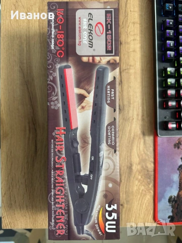 Преса за коса Елеком ЕК -1802, за изправяне, керамични плочи