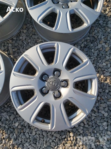 5x112..16.цола 6.5j ET33 оргинални АУДИ , снимка 4 - Гуми и джанти - 50941355