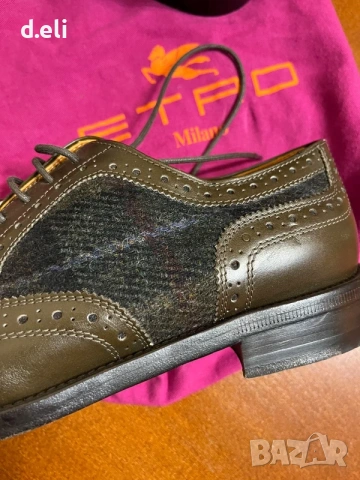 ETRO Original Size 41-42 Кожа , снимка 3 - Ежедневни обувки - 53082651