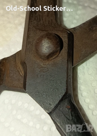 Стари Ножици "Solingen" (края на 19в), снимка 3 - Антикварни и старинни предмети - 52706902