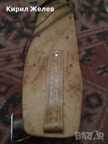 Стар метален пистолет с кобур 54291, снимка 3 - Антикварни и старинни предмети - 53638422