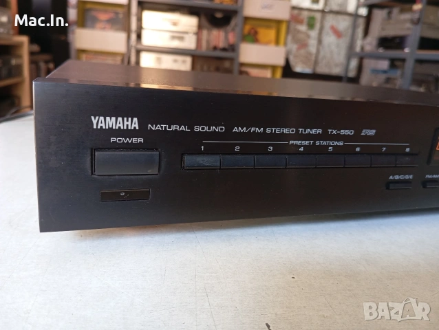 Тунер Yamaha TX -550 RS, снимка 3 - Ресийвъри, усилватели, смесителни пултове - 53811326