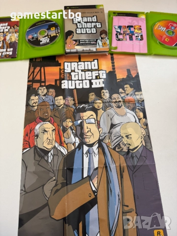 Grand Theft Auto Double Pack за Xbox classic/Xbox original, снимка 5 - Игри за Xbox - 52181140