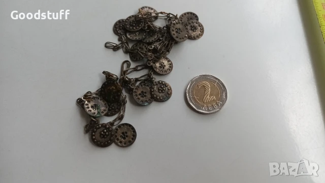 Гиздило,възрожденски сачан,подбранник,прочелник,накит,, снимка 3 - Антикварни и старинни предмети - 50493431