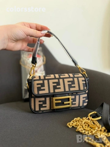 Луксозна чанта Fendi-IM94j, снимка 4 - Чанти - 54247452