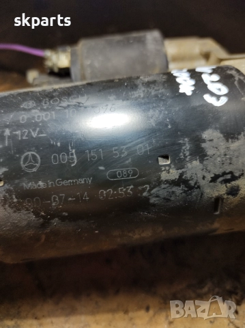 Стартер за Mercedes-Benz C-Class Kompressor /Мерцедес Ц200 w203, снимка 3 - Части - 51681638
