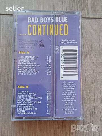 BAD BOYS BLUE Чисто нова касетка ,без целофана Издание на BMG Цена:24лв, снимка 2 - Аудио касети - 48266842