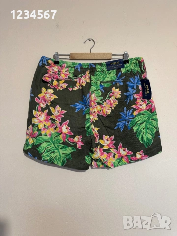 Polo Ralph Lauren Floral Print Prepster Drawstring Short., снимка 3 - Къси панталони - 53927644