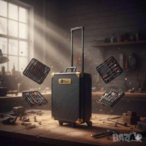 Професионален куфар с инструменти IF Tools BLACK GOLD 2024 – 599 части, CR-V стомана, снимка 8 - Други стоки за дома - 51947322