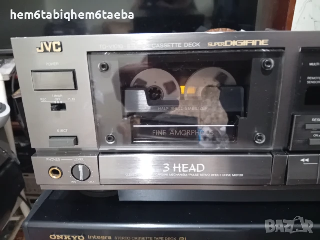 ДО 10.10.25 - 1600 лв.JVC TD V 1010 Hi-End cassette deck, снимка 2 - Декове - 50611078