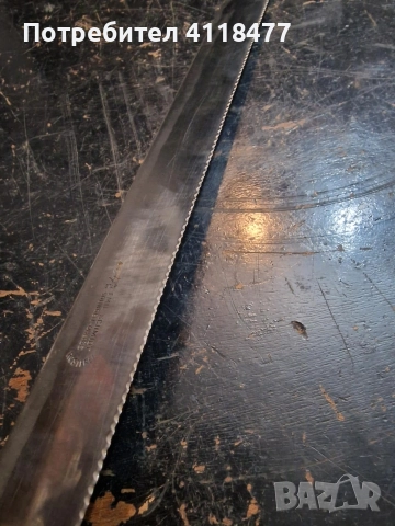 Стар дюнерджийски нож SOLINGEN , снимка 5 - Антикварни и старинни предмети - 52889722