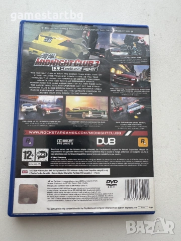 Midnight Club 3: Dub Edition Remix за PS2, снимка 2 - Игри за PlayStation - 54114377