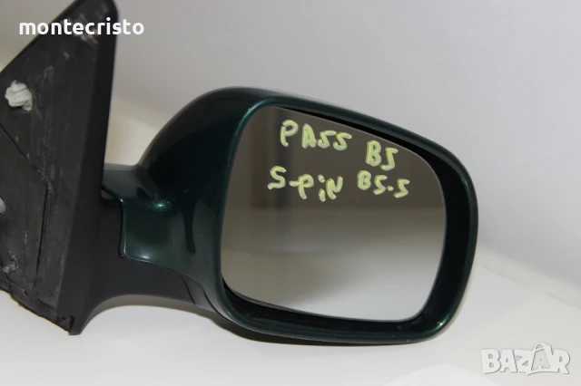 Дясно електрическо огледало VW Passat B5.5 B5 (1998-2002г) 5 пина / къс / 3B1857522C Тъмно зелен, снимка 2 - Части - 50958143