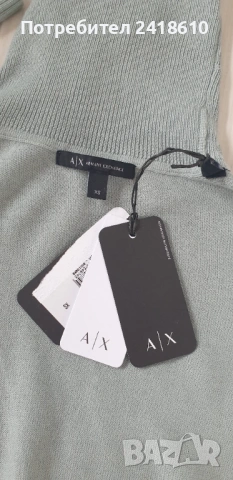 Armani Exchange A/X  Wool   Knit Womens Size XS НОВО! ОРИГИНАЛ! Дамскo Поло , снимка 3 - Блузи с дълъг ръкав и пуловери - 53423976