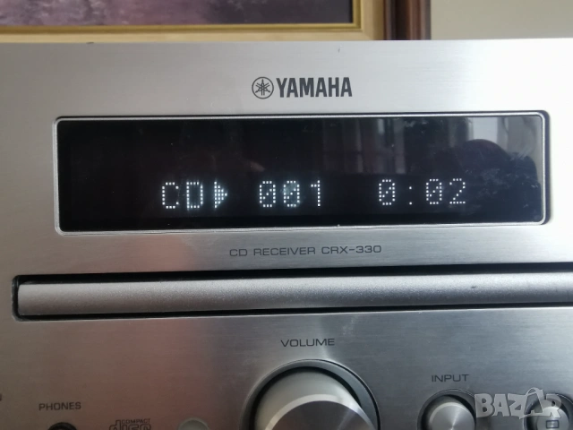 CD Receiver Yamaha CRX-330, снимка 2 - Ресийвъри, усилватели, смесителни пултове - 49507125