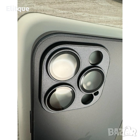 Кейс Със Стъклен Гръб за 15 PRO MAX, снимка 5 - Калъфи, кейсове - 53099970