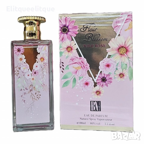 Дамски парфюм Fleur Blossom WILD ROSE, 100ml, снимка 7 - Дамски парфюми - 52241112
