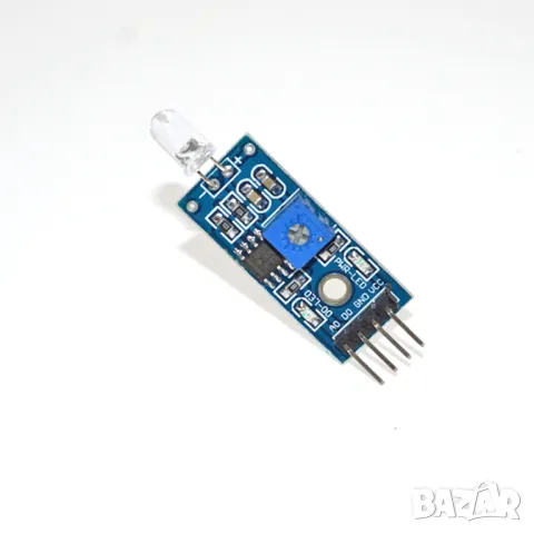 LM393 Фоточувствителен сензорен модул за Arduino, снимка 2 - Друга електроника - 47240940