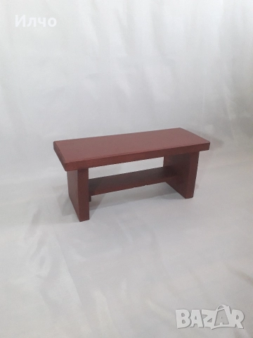 Малка дървена пейка , снимка 3 - Други - 52965181
