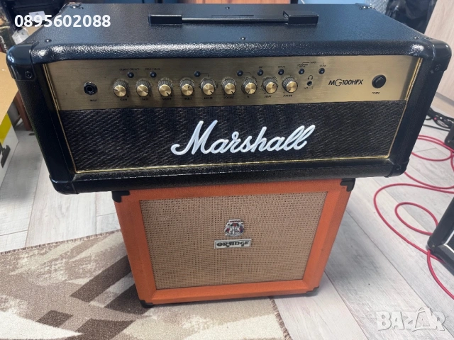 Усилвател и ефекти за китара MARSHALL,ORANGE,BEHRINGER, снимка 7 - Китари - 53661367