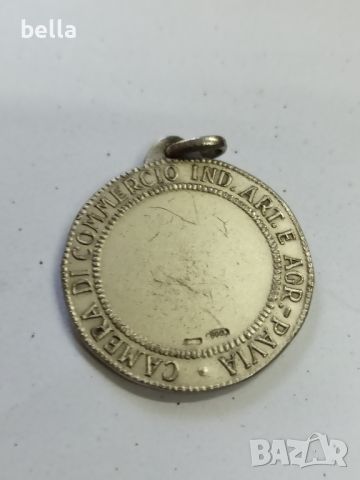 Сребърен  стар медальон, снимка 2 - Антикварни и старинни предмети - 46103714