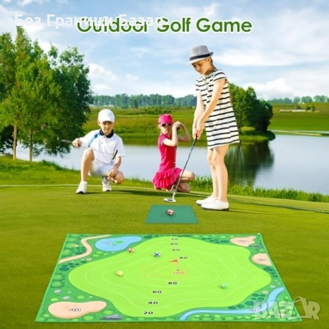 Нов Двустранен килим за голф дартс – тренировка и забавление у дома, снимка 7 - Голф - 52123548