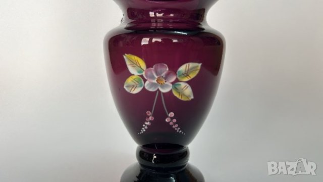 Кристална малка ваза Bohemia, снимка 4 - Вази - 46439528