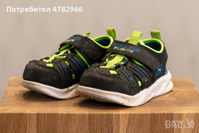 Skechers S-Light светещи детски сандали