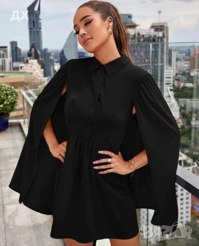 Туника тип риза с паднал ръкав