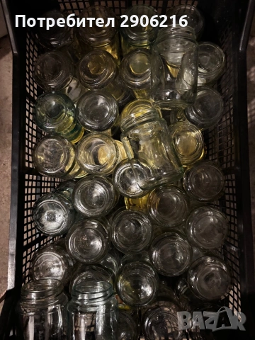   Продавам 65 броя малки стъклени бурканчета, подходящи за бебе