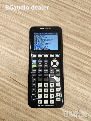 Графичен калкулатор Texas Instruments TI-84 Plus CE-T,