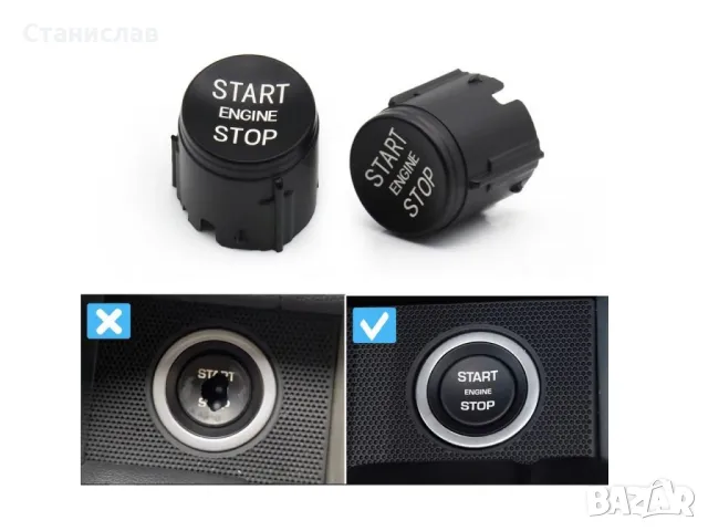 Land Rover Range Rover Evoque L538 Капаче за бутон Start Stop , снимка 3 - Части - 50264006