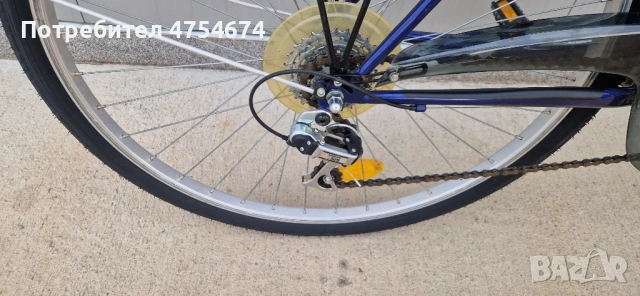 Дамски велосипед Hattrick колело 28", снимка 2 - Велосипеди - 53763953