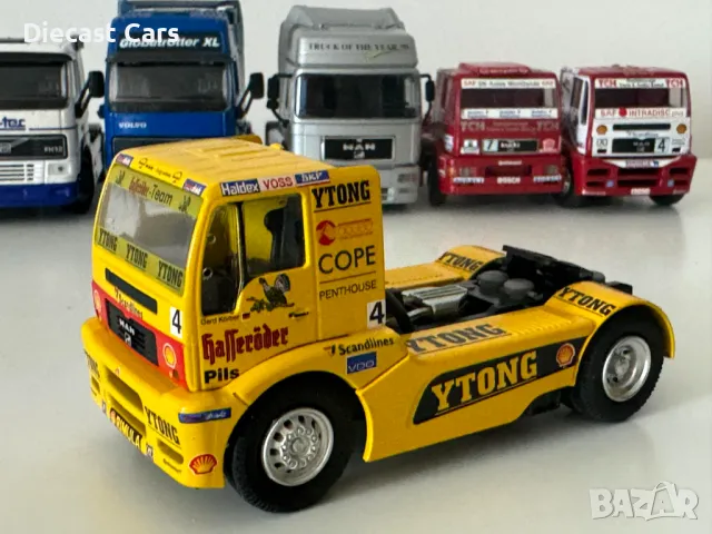 Volvo, Man Racing Trucks - Conrad, Joal 1:50, 1:55 Mercedes-Benz DTM 1:43 Eligor, снимка 5 - Колекции - 46833172