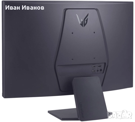 Монитор 27" LG UltraGear 27GS60QC-B - 27GS60QC-B, снимка 4 - Монитори - 51671295