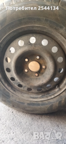 Гуми с джанти 16 цола зимни, снимка 2 - Гуми и джанти - 52592849