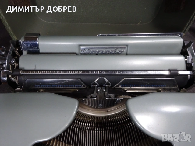 СТАРА РЕТРО ПОРТАТИВНА ПИШЕЩА МАШИНА TORPEDO 18 GERMANY, снимка 5 - Антикварни и старинни предмети - 54098394