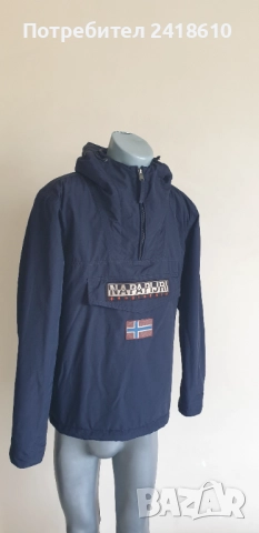 Napapijri Rainforest Winter Regular Fit Mens Size S /M ОРИГИНАЛ! Мъжко Анорак Яке!, снимка 2 - Якета - 52027785