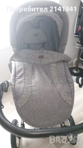 Бебешка количка Lorelli 3 в 1 комбинирана, снимка 5 - Детски колички - 51091711