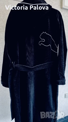 Красив халат с качулка PUMA унисекс