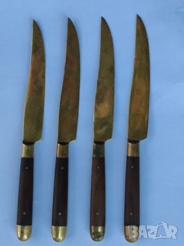 Винтидж бронзови ножчета за плодове STAHL BRONCE, Германия. , снимка 8 - Ножове - 51405596