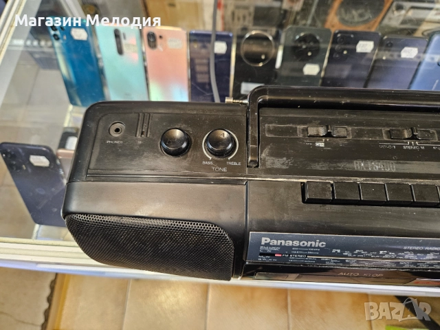 Радиокасетофон Panasonic RX-FS400 Работи само на радио (стрелката на радиото не се движи, но хваща в, снимка 6 - Радиокасетофони, транзистори - 51837105