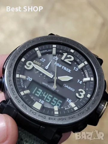 Casio Pro Trek PRG-600YB, снимка 9 - Мъжки - 48926529