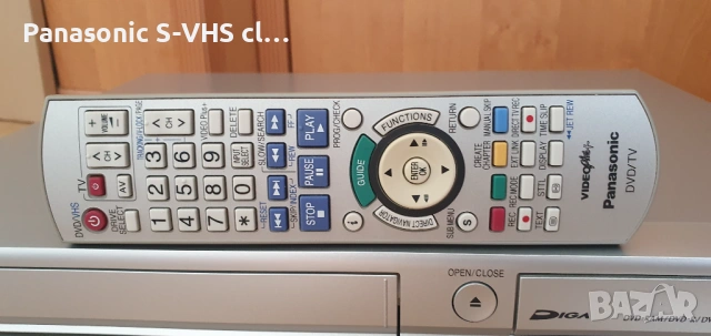Panasonic DMR-EZ95 DVD/VHS/SD/HDD=250GB HD-1080+HDMI, снимка 9 - Плейъри, домашно кино, прожектори - 53787680